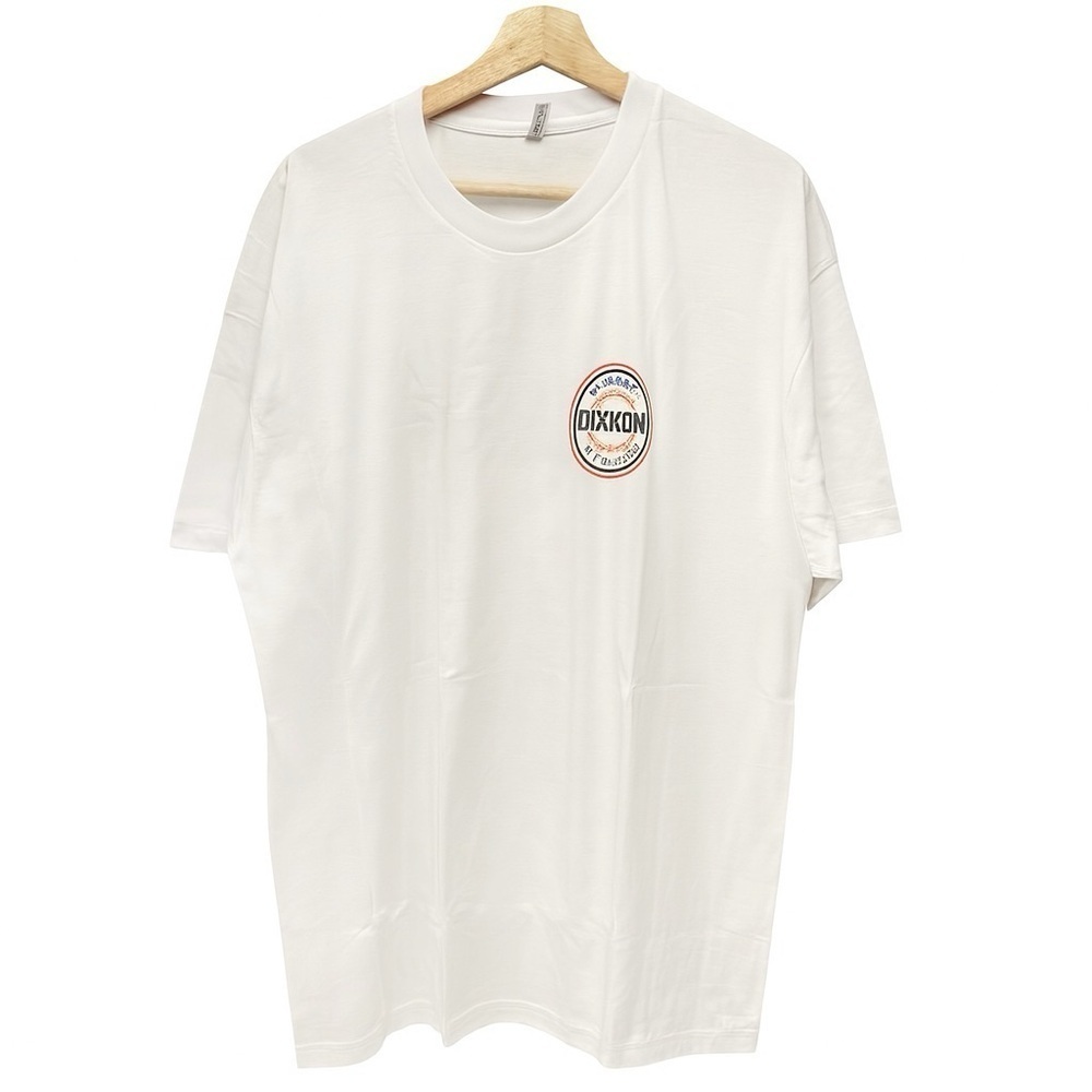 NWOT Dixxon Men's Sturgis Ride Fast White Tee Shirt, Size‎ 2X - Picture 2 of 5